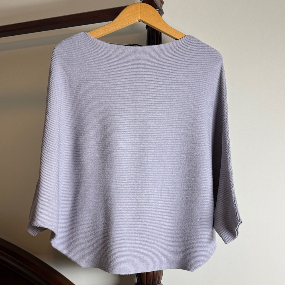 Femme by Design batwing Lavender Sweater